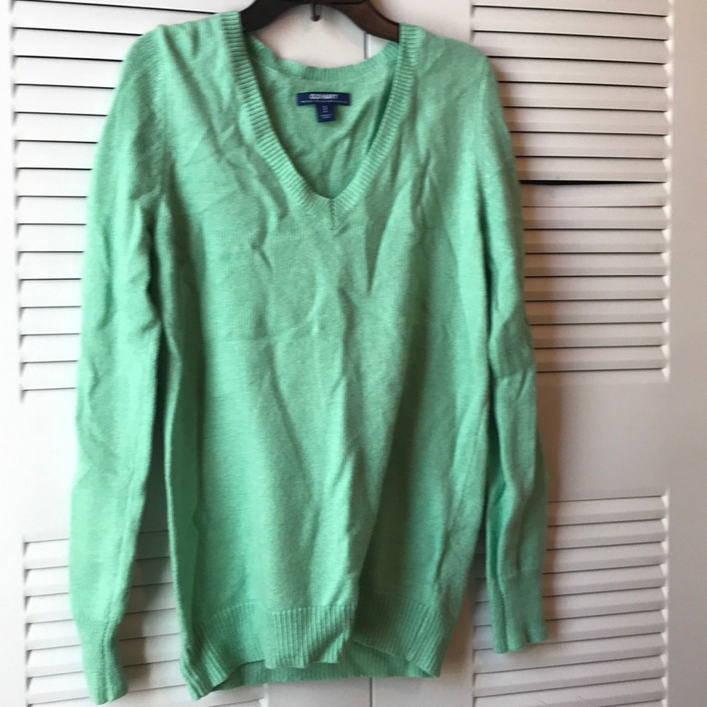 Teal green old navy sweater